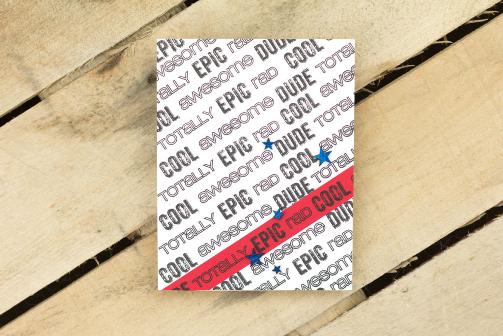 Epic Cool Dude Card by Taheerah Atchia