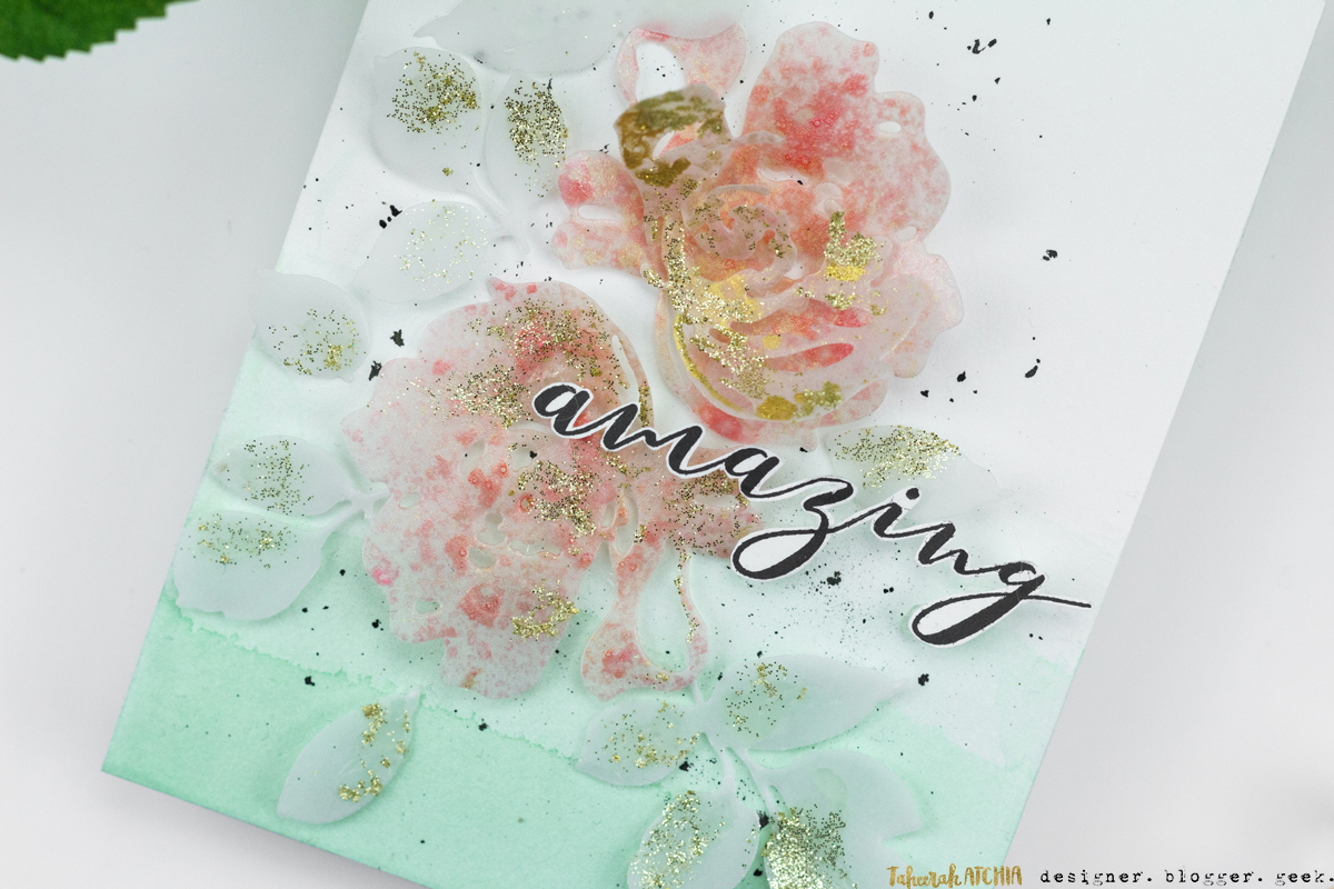 Amazing Floral Card by Taheerah Atchia