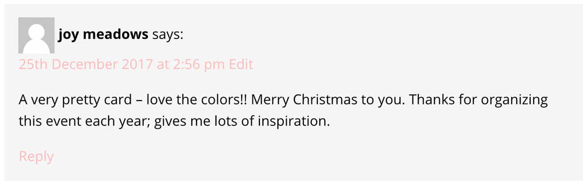 Advent Calendar Extravaganza 2017 - Day 25 Winner